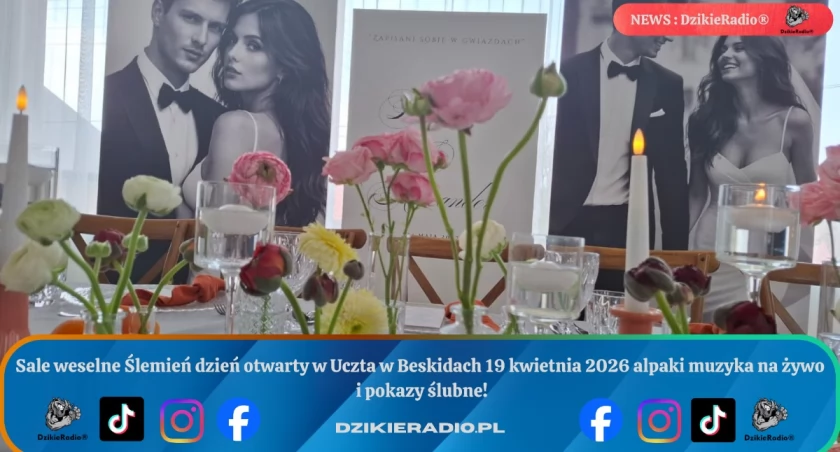 Weselny klimat na Dniu Otwartym w Uczta w Beskidach w Ślemieniu.