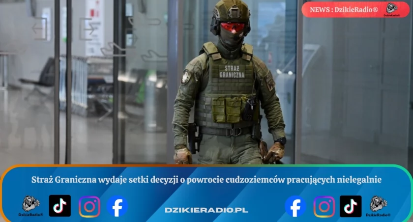 Straż Graniczna wydaje setki decyzji o powrocie cudzoziemców pracujących nielegalnie