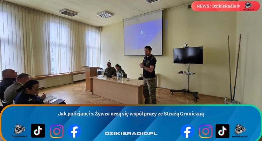 Policjanci z Żywca na specjalistycznym szkoleniu ze Strażą Graniczną