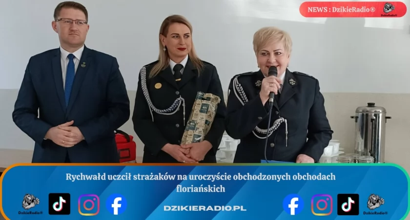 Rychwałd uczcił strażaków na uroczyście obchodzonych obchodach floriańskich