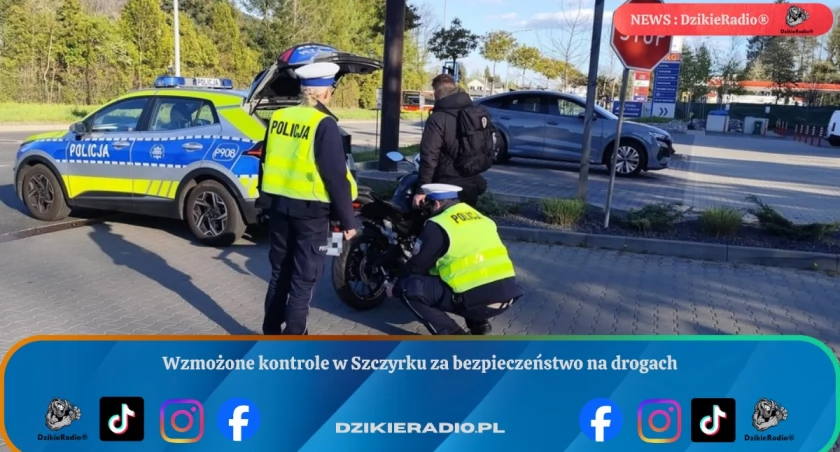 Wzmożone kontrole w Szczyrku za bezpieczeństwo na drogach