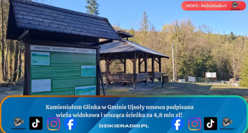 Nowa przestrzeń rekreacyjna w Glince nabiera kształtów dzięki dużej inwestycji.
