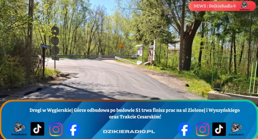 Węgierska Górka modernizuje drogi – największa inwestycja w historii gminy.