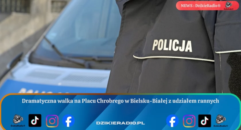 Nocna awantura w centrum Bielska-Białej kończy się poważnymi obrażeniami