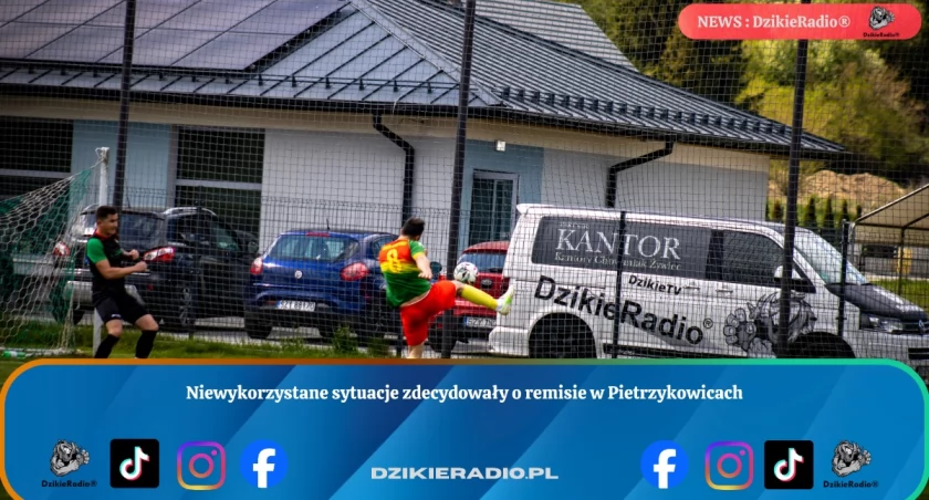 Bezbramkowy remis w lidze okręgowej Szanse obu drużyn niewykorzystane