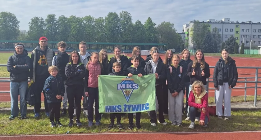Początek sezonu lekkoatletycznego z sukcesami zawodników MKS Żywiec.