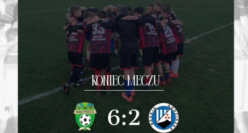 Młodzicy z Godziszki walczyli dzielnie, ale musieli uznać wyższość rywali.