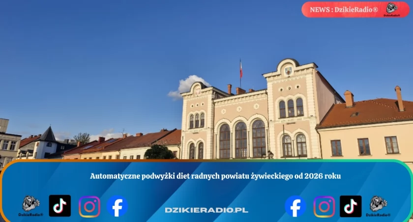 Automatyczne podwyżki diet radnych powiatu żywieckiego od 2026 roku