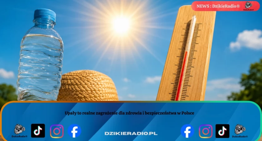 Upały to realne zagrożenie dla zdrowia i bezpieczeństwa w Polsce