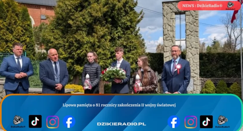 Lipowa pamięta o 81 rocznicy zakończenia II wojny światowej