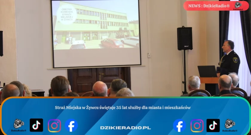 Straż Miejska w Żywcu świętuje 35 lat służby dla miasta i mieszkańców