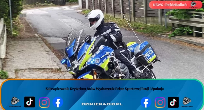 Zabezpieczenie Kryterium Asów Wydarzenie Pełne Sportowej Pasji i Spokoju