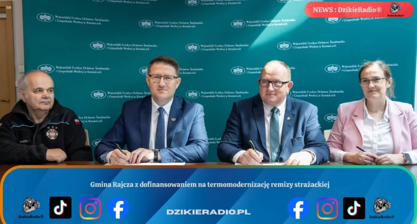 Gmina Rajcza z dofinansowaniem na termomodernizację remizy strażackiej