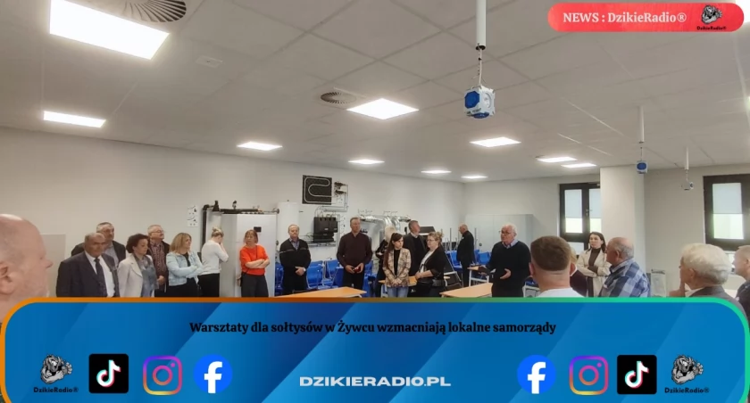 Warsztaty dla sołtysów w Żywcu wzmacniają lokalne samorządy