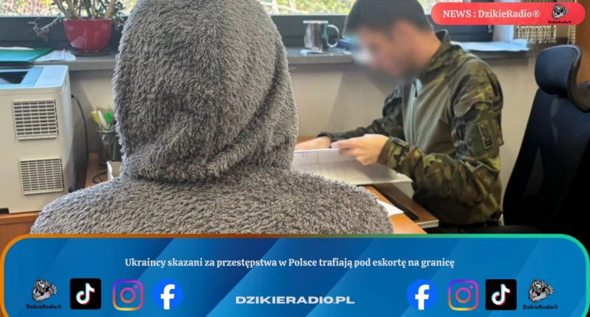 Ukraincy skazani za przestępstwa w Polsce trafiają pod eskortę na granicę