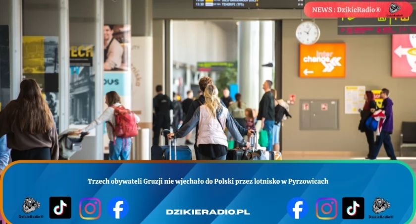 Trzech obywateli Gruzji nie wjechało do Polski przez lotnisko w Pyrzowicach