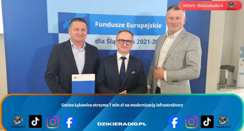 Gmina Łękawica otrzyma 7 mln zł na modernizację infrastruktury