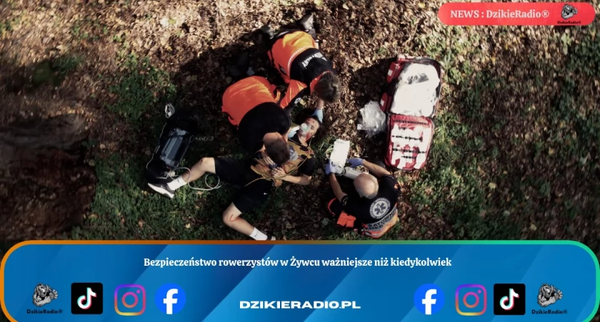Noszenie kasku to świadomy wybór ratujący życie - apel policji w Żywcu