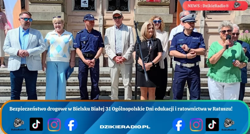 31. Ogólnopolskie Dni Bezpieczeństwa w Bielsku Białej kształtują postawy na drogach.