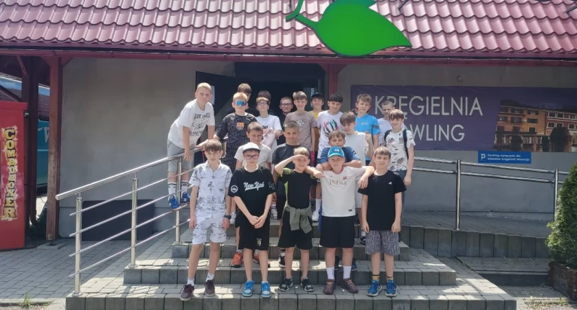 Sportowy biwak młodzieży w Ośrodku RELAKS pełen integracji.