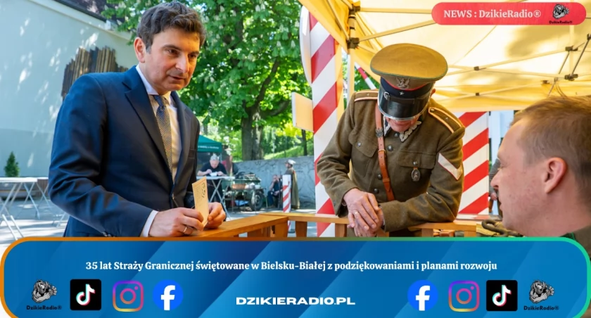 35 lat Straży Granicznej świętowane w Bielsku-Białej z podziękowaniami i planami rozwoju