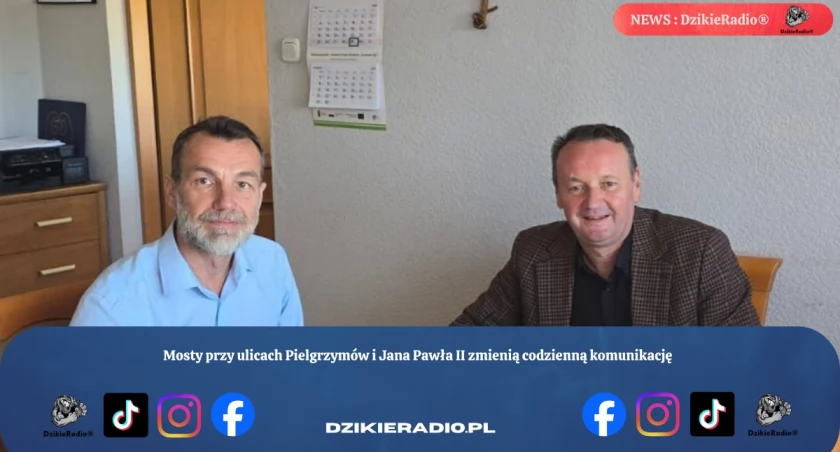Mosty przy ulicach Pielgrzymów i Jana Pawła II zmienią codzienną komunikację