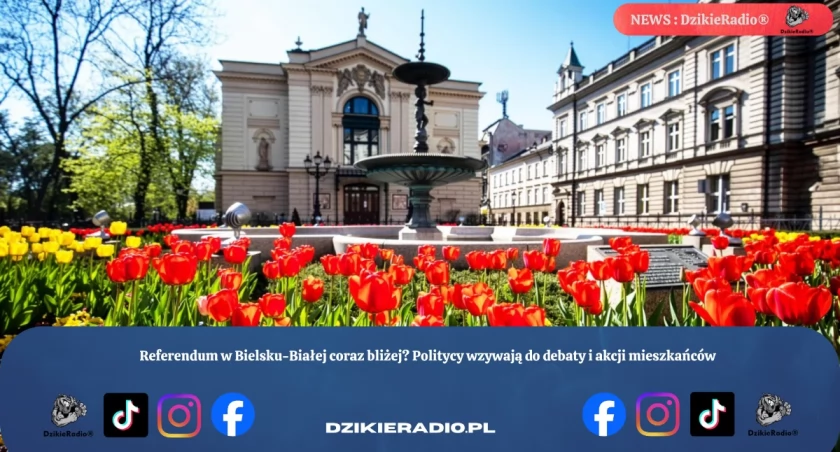 Możliwe referendum w Bielsku-Białej. Poseł Foltyn zapowiada debatę z mieszkańcami