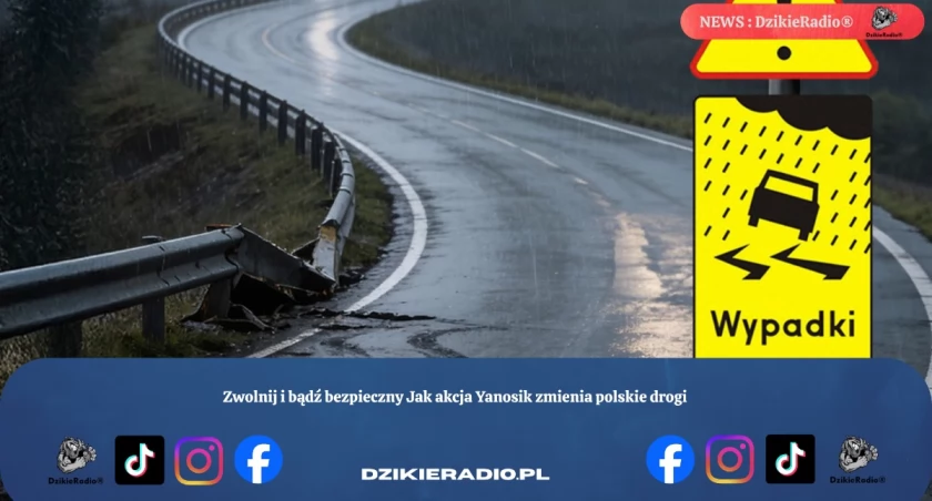 Zwolnij i bądź bezpieczny Jak akcja Yanosik zmienia polskie drogi