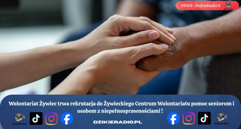 Trwa rekrutacja wolontariuszy w Żywieckim Centrum Wolontariatu.