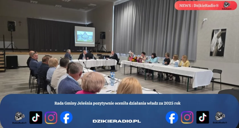 Rada Gminy Jeleśnia pozytywnie oceniła działania władz za 2025 rok