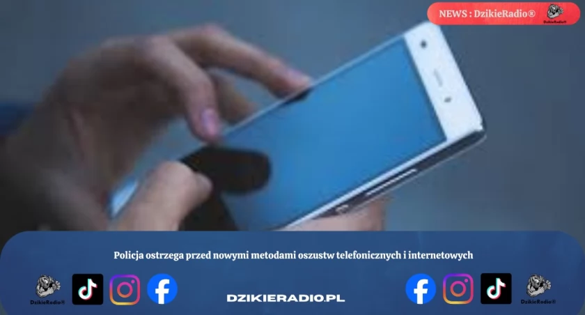 Policja ostrzega przed nowymi metodami oszustw telefonicznych i internetowych