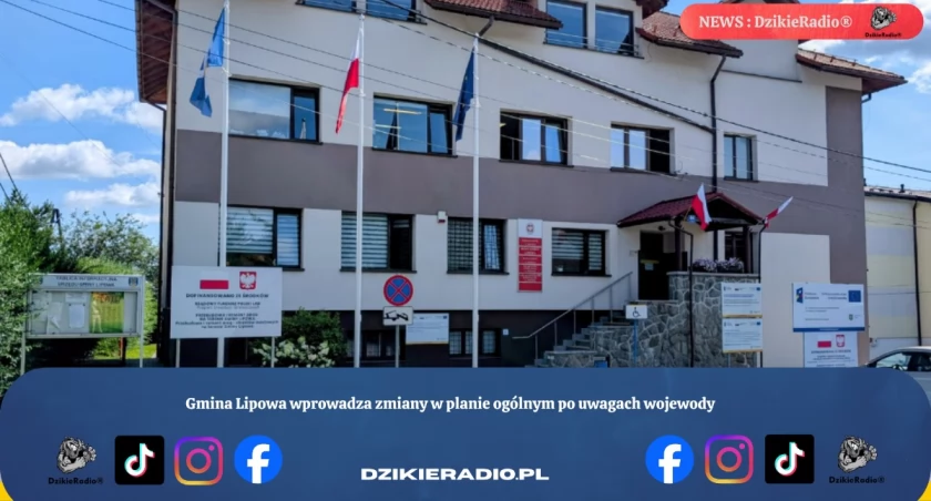 Gmina Lipowa poprawia plan ogólny zgodnie z uwagami wojewody Śląskiego