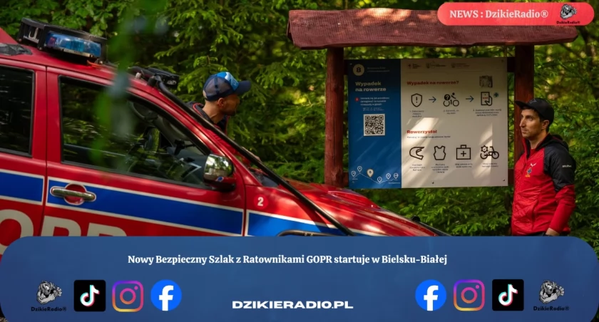 Nowy Bezpieczny Szlak z Ratownikami GOPR startuje w Bielsku-Białej