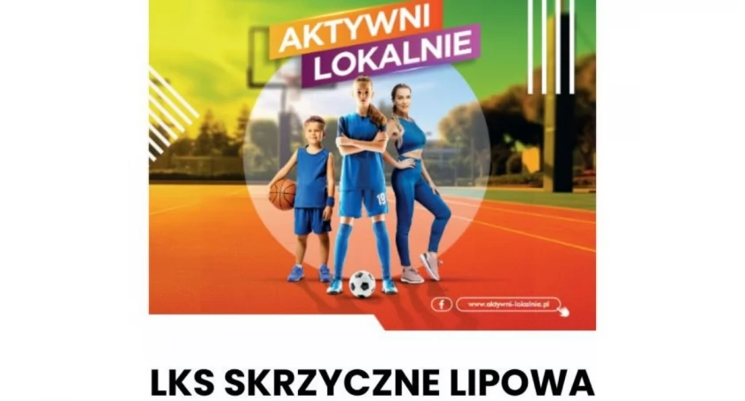 LKS Skrzyczne Lipowa otrzymało dofinansowanie na lokalną przestrzeń sportową.