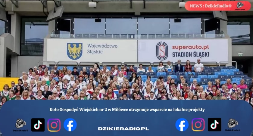 Koło Gospodyń Wiejskich nr 2 w Milówce otrzymuje wsparcie na lokalne projekty