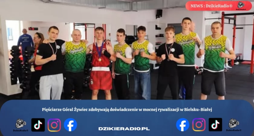 Pięściarze Góral Żywiec zdobywają doświadczenie w mocnej rywalizacji w Bielsku-Białej