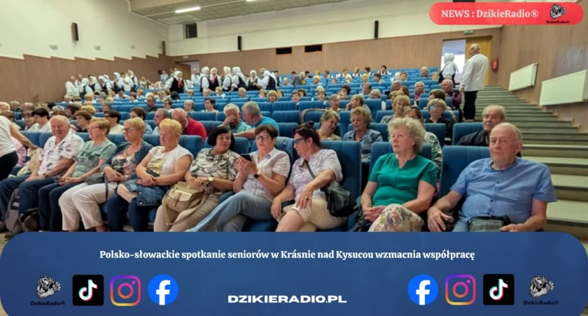 Polsko-słowackie spotkanie seniorów w Krásnie nad Kysucou wzmacnia współpracę