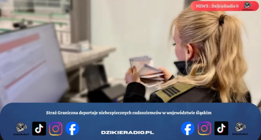 Straż Graniczna deportuje niebezpiecznych cudzoziemców w województwie śląskim