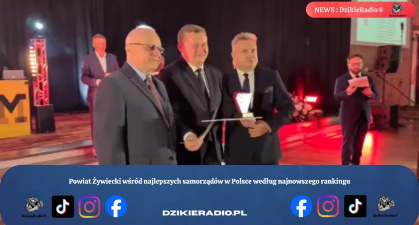 Powiat Żywiecki wśród najlepszych samorządów w Polsce według najnowszego rankingu