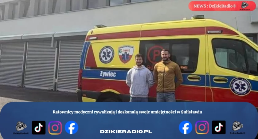 Ratownicy medyczni rywalizują i doskonalą swoje umiejętności w Sulisławiu