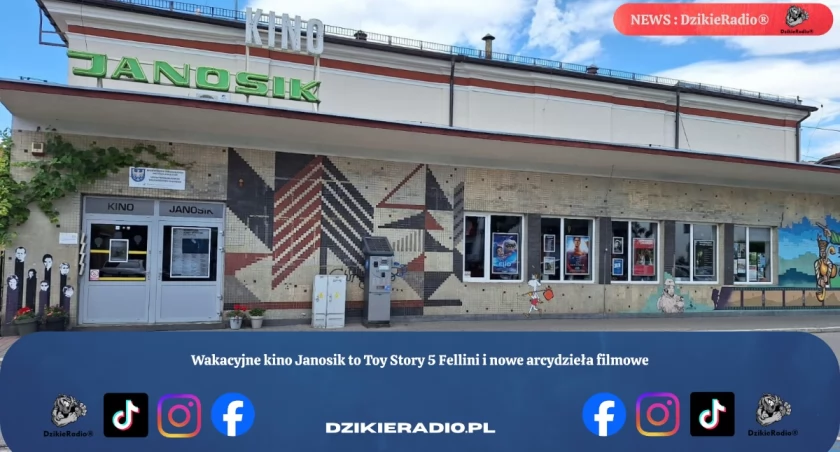 Wakacyjne premiery w Kinie Janosik z Toy Story 5 i klasyką Felliniego