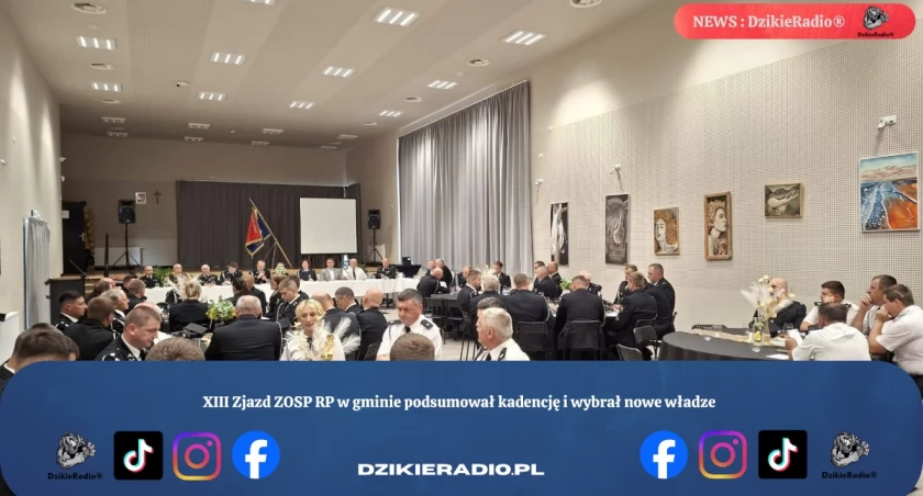 XIII Zjazd ZOSP RP w gminie podsumował kadencję i wybrał nowe władze