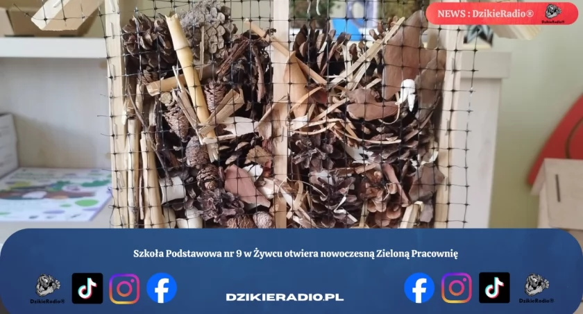 Szkoła Podstawowa nr 9 w Żywcu otwiera nowoczesną Zieloną Pracownię