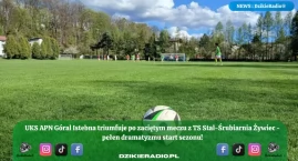UKS APN Góral Istebna triumfuje w pierwszym meczu sezonu, pokonując Stal-Śrubiarnia Żywiec