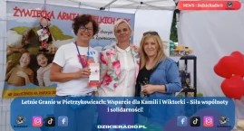 Letnie Granie w Pietrzykowicach! Wspólna akcja charytatywna wsparła Kamilkę i Wiktorię, podopieczne Fundacji Serce dla Maluszka.