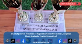 Powiatowe Zawody Sportowo-Pożarnicze: Pełne Emocji i Współpracy w Węgierskiej Górce 2025.