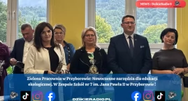 Nowa Zielona Pracownia w Przyborowie: Otwarcie nowoczesnego miejsca edukacji ekologicznej. 