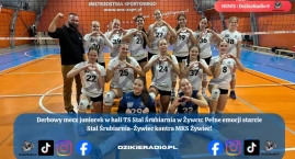  Starcie siatkarek w hali TS Stal Śrubiarnia w Żywcu…
