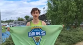 Filip Piwowarczyk z MKS Żywiec w finale Mistrzostw P&hellip;