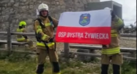 Blisko 2000 strażaków zdobyło Śnieżnik promując honorowe dawstwo szpiku